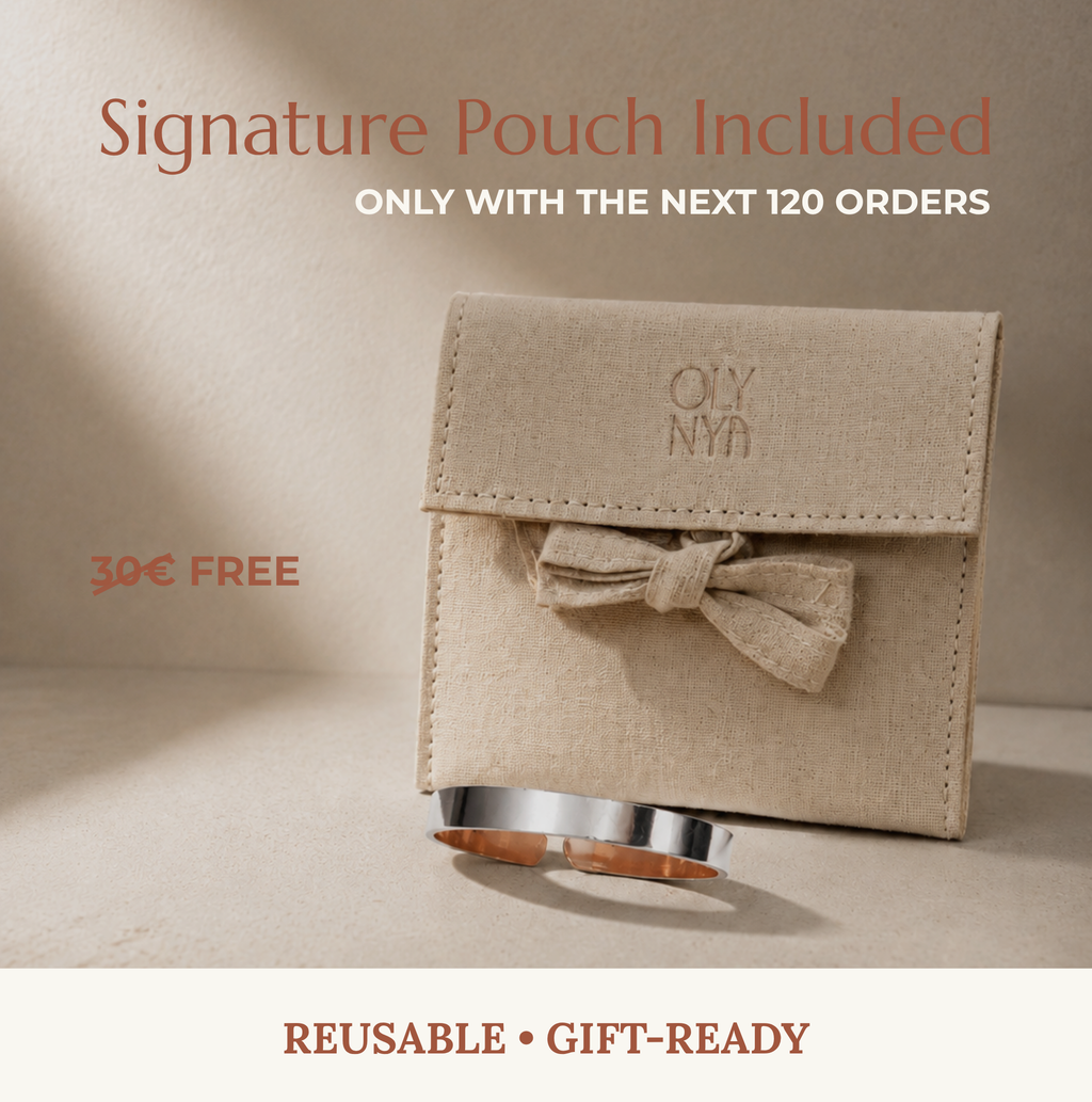 99.99% Pure Copper Wellness Bracelet (Mirror Finish) │ Adjustable Cuff